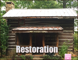 Historic Log Cabin Restoration  Cynthiana, Ohio